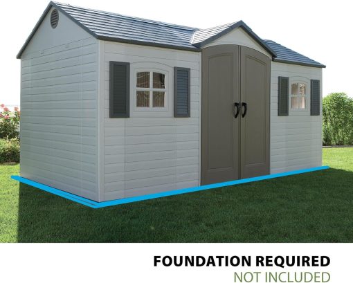Lifetime Abri de Jardin Tan 132,7 x 204,4 x 227,9 cm - Image 60
