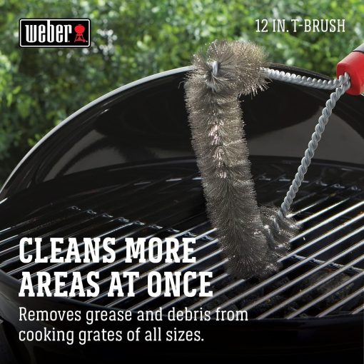 Weber Q1400 Barbecue électrique, surface de cuisson 43 x 32 cm, nomade, grille en fonte émaillée divisée en 2 parties, couvercle et cuve en fonte d'aluminium - Gris foncé (52020053) - Image 7