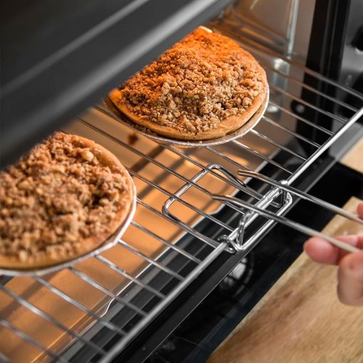 Cecotec Bake&Toast 4600 Black Gyro Countertop Oven, 46 L, 2000 W, 12 Combinable Heating Functions, Includes Rotating Spindle, Crumb Catcher Tray. - Image 41