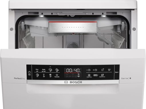 Bosch SPS6YMW14E, Série 6, Lave-vaisselle 45cm, Pose-libre, Blanc - Image 3
