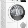 Bosch Electroménager Sèche-linge pompe à chaleur WTH83V13FR - Série 4-8 kg - 112 L - Design AntiVibration - Blanc, Blanche