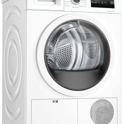 Bosch Electroménager Sèche-linge pompe à chaleur WTH83V13FR - Série 4-8 kg - 112 L - Design AntiVibration - Blanc, Blanche