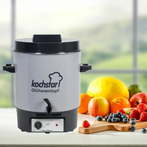 Kochstar K99104035 Stérilisateur Electrique avec Thermostat et Robinet 27 litres, 50 x 46.5 x 37 Cm, Gris - Image 17