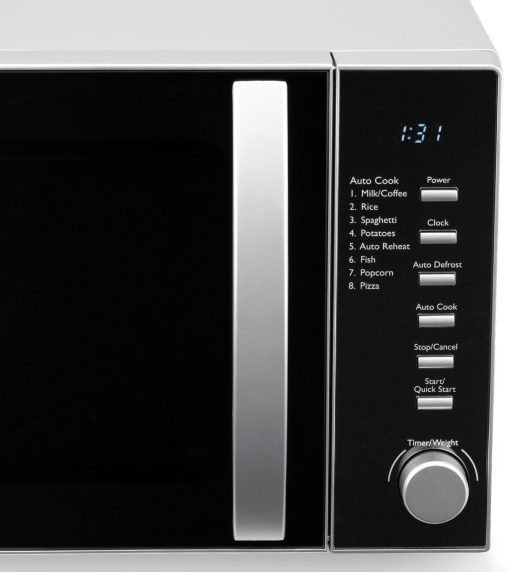H.Koenig Micro-Ondes Four Grill 2 en 1 VIO9, 25L, Plateau tournant 27cm, 10 modes de cuisson jusqu’à 1000W, Décongélation, Cuisson combinée, écran LCD [Classe énergétique A+] - Image 26