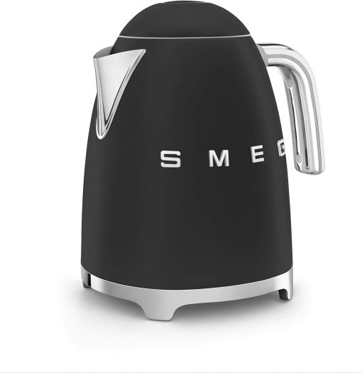 Smeg, Bouilloire électrique KLF03PGEU 1,7 L, Filtre Anticalcaire Lavable, Arrêt Automatique de Sécurité, Indicateur de Niveau d'Eau, Base Antidérapante, Range Cordon, Puissance 2400W, Vert d'Eau - Image 20