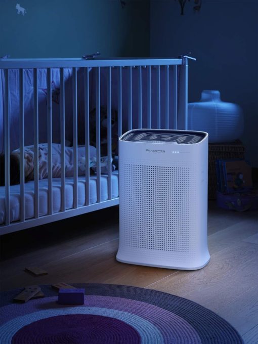 Rowenta Nanocaptur+ Pure Air Purifier, Silent, Automatic, 4 Filtration Levels, Treatment of Allergens and Fine Particles PU3040F0, White - Image 8
