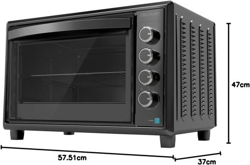 Cecotec Bake&Toast 4600 White Gyro Table Convection Oven 46 Liter, 2000 W, Interior Light, 12 Functions, Temperature up to 230o, Double Glazed Door, Includes Spit - Image 79