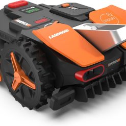 WORX LANDROID Vision WR206E.1, Robot Tondeuse sans Fil périphérique 600 m2 Surf.Max 700 m2, Installation en 30 Min, Caméra 4K + IA Adaptative, évite Tous Les Obstacles, Coupe des Bordures, Multizone