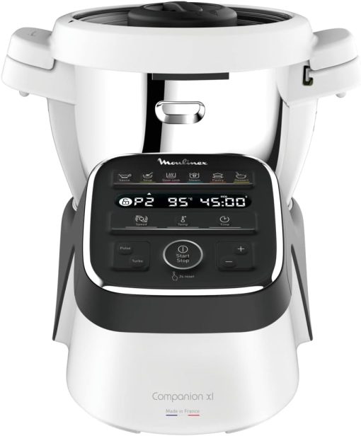 MOULINEX COMPANION XL Multifunctional Robot Cooker Bowl 4.5L 12 Programs Auto Soups Gazpacho Kitchen Robot Mixer Chopper Kneader 1550W HF80CB10 - Image 2