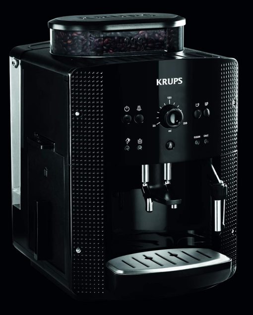 Krups Roma EA81M8 Cafetière expresso superautomatique 1,7 L, 3 niveaux de température, 3 textures de broyage, noir - Image 2