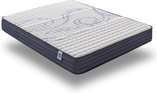 NATURALEX - Matelas PerfectSleep 180x200 - épais 30 cm - Soutien Mousse à mémoire de Forme - Accueil Blue Latex - Confort Ferme - Respirant - 7 Zones - Réversible - Haute Densité - Fabriqué en Europe - Image 22