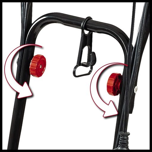 Einhell Motobineuse électrique GC-RT 1545 M (puissance de 1 500 W, moteur série, interrupteur de sécurité 2 points, débrayage anti-surcharge, guidon repliable, fraises de binage robustes) - Image 9
