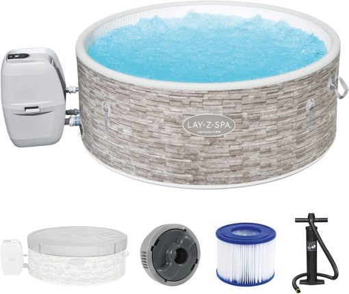 Spa gonflable rond BESTWAY Lay-Z-Spa? Miami Airjet? 2 - 4 personnes - Image 63