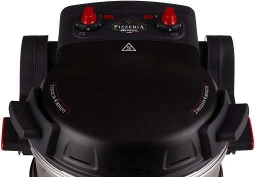 Ariete Pizza Oven 918, Pizza 4 Minutes, 5 Cooking Levels, Refractory Plate for Heating, Wooden Blades Included, Maximum Temperature 400°C, 1200W, White - Image 21
