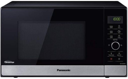 Panasonic NN-GD38HSSUG Four Micro-ondes Inverter et Grill avec Plateau Tournant, 23 Litres, Acier Inoxydable, 1000 W, Grill 1000 W, 17 Programmes Automatiques, Grille Métallique, Noir - Image 15