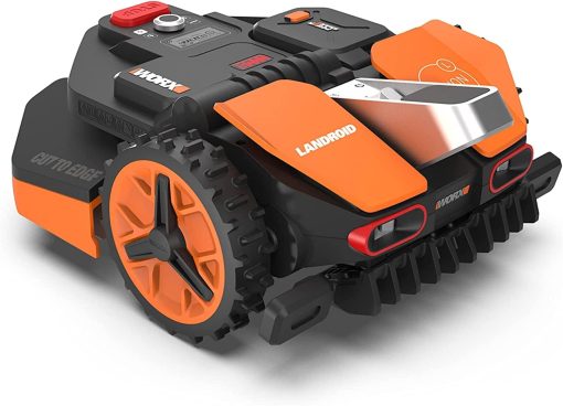 WORX LANDROID Vision WR206E.1, Robot Tondeuse sans Fil périphérique 600 m2 Surf.Max 700 m2, Installation en 30 Min, Caméra 4K + IA Adaptative, évite Tous Les Obstacles, Coupe des Bordures, Multizone - Image 16