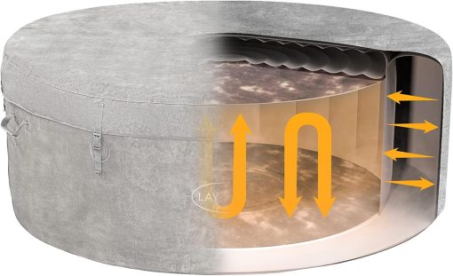 Spa gonflable rond BESTWAY Lay-Z-Spa? Miami Airjet? 2 - 4 personnes - Image 105