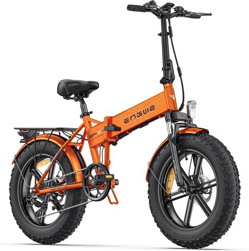 ENGWE EP-2 Pro Vélo électrique Pliable 20 × 4.0 Fat Bike Electrique 7 Vitesses avec Batterie Amovible 48V 13Ah Autonomie 120km Tout-Terrain & VTT & Plage & Neige - Image 2