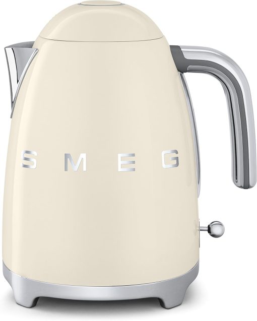 Smeg TSF02CRUK KLF01CRUK Ensemble grille-pain et bouilloire style rétro années 50 Crème - Image 3