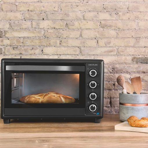 Cecotec Bake&Toast 4600 Black Gyro Countertop Oven, 46 L, 2000 W, 12 Combinable Heating Functions, Includes Rotating Spindle, Crumb Catcher Tray. - Image 68