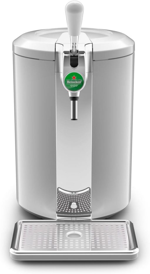 Krups Beertender Machine bière pression, F?ts de 5 L, Marques du groupe Heineken, Témoin lumineux, Température et mousse parfaites, Bière fra?che, Installation facile, Compact noire VB450E10 - Image 18