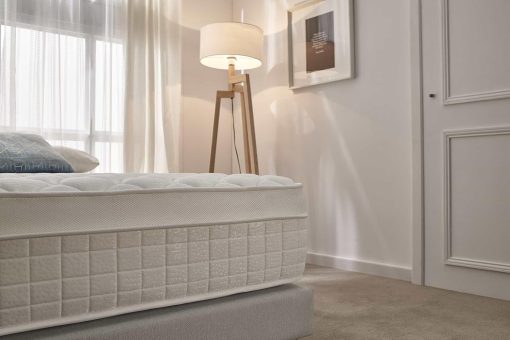 Moonia - Matelas Ressorts Ensachés 135 x 190 cm - Grand Lit - Matelas de Haute Durabilité - Matelas Anti-acariens - Modèle Box Spring Premier - Image 4
