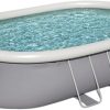 Bestway Piscine autoportante Ovale Fast Set 549 x 366 x 122 cm avec Filtration