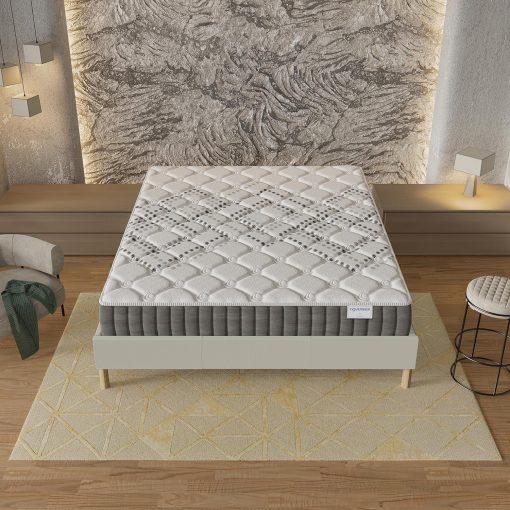 November- Matelas Eliha 120x190cm- Technologie Hybrid: Ressorts ensachés + Mousse HDensité-épaisseur 20cm- Soutien Tonique & indépendance de Couchage- Label SANITIZED(Anti bactérien/acarien) - Image 3