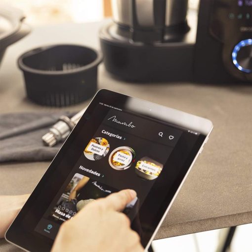 Cecotec Robot de Cuisine Mambo Black. 23 Fonctions, 10 Niveaux de Température, 1700W, 2,5 kg de Pate, Cruche de 3,3L, 10 Vitesses, Minuterie, Température Réglable de 37 °C à 120 °C - Image 67