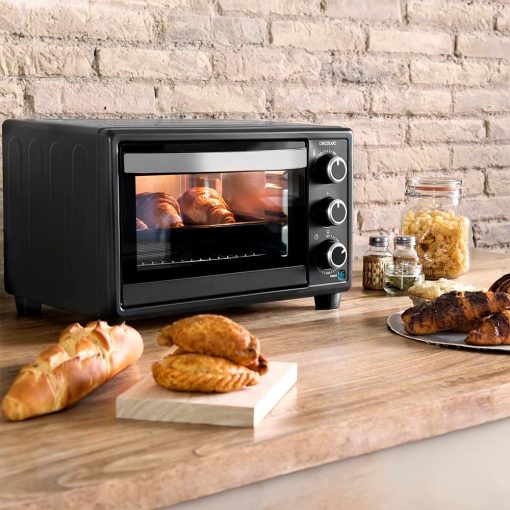 Cecotec Bake&Toast 4600 Black Gyro Countertop Oven, 46 L, 2000 W, 12 Combinable Heating Functions, Includes Rotating Spindle, Crumb Catcher Tray. - Image 34