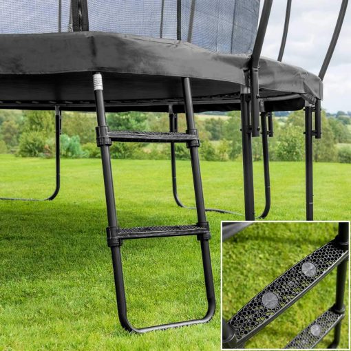 METIS Trampolines de Jardin – 2,4m, 3m, 3,7m, 4,3m, 4,6m | Trampoline Extérieur pour Enfants & Adultes avec Filets de Protection [Voyager & Apollo] | Structure Robuste - Image 6