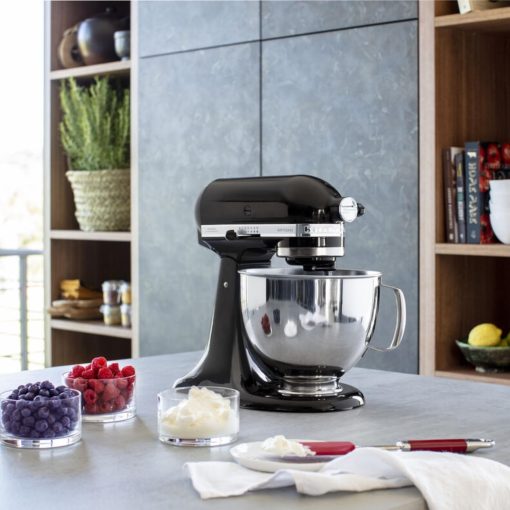KitchenAid Artisan Multi Purpose Kitchen Processor with Tilt Head with 4 Accessories 4.8L Bowl Onyx Black - Image 33