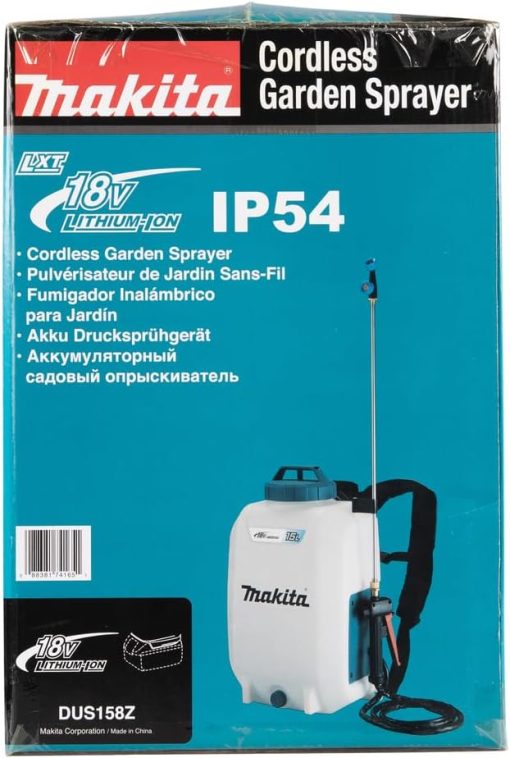 Pulvérisateur 18V Li-Ion 15 litres (Produit seul) - MAKITA DUS158Z - Image 18