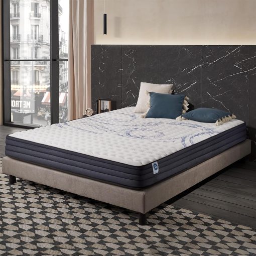 NATURALEX - Matelas PerfectSleep 180x200 - épais 30 cm - Soutien Mousse à mémoire de Forme - Accueil Blue Latex - Confort Ferme - Respirant - 7 Zones - Réversible - Haute Densité - Fabriqué en Europe - Image 56