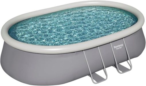Bestway Piscine autoportante Ovale Fast Set 549 x 366 x 122 cm avec Filtration - Image 3