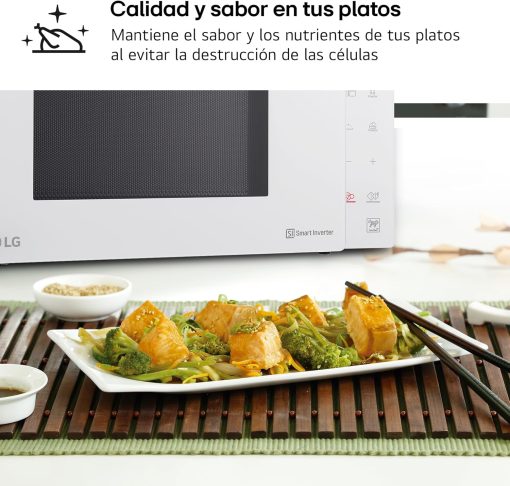LG - Micro-ondes Grill Smart Inverter blanc - Image 6
