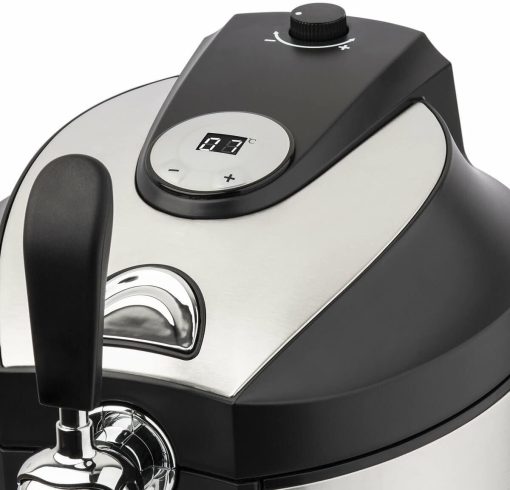 H.Koenig Tireuse à Bière compatible tous F?ts Universels Pressurisés de 5L Inox BW1778, Machine, Pompe, Pression domestique, Professionnelle, Universelle, Refroidissement intégré 4°C - Image 7