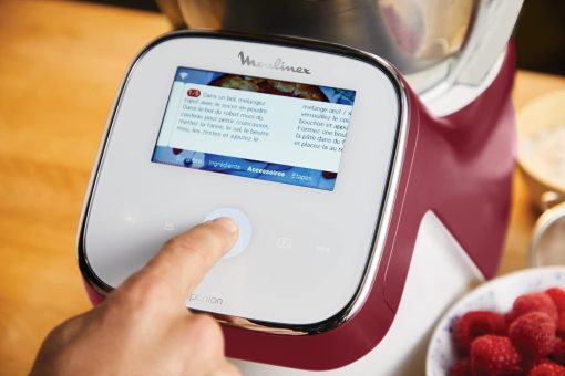 Moulinex i-Companion XL Edition Patisserie, 1550 W, Recettes illimitées, Température entre 30° et 150°, Capacité utile 3 L (10 pers), 12 accessoires dont 6 de patisserie, Fabriqué en France HF90E700 - Image 8