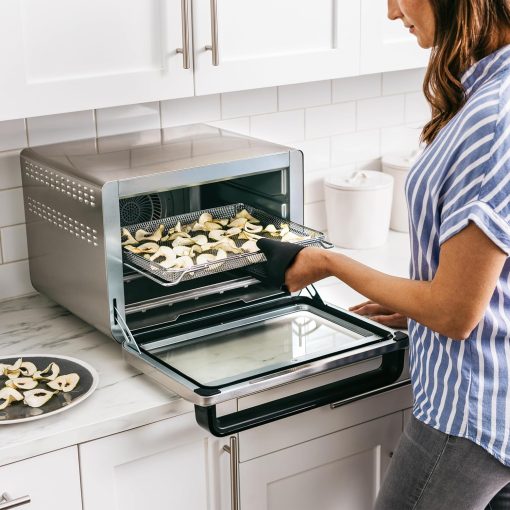 Ninja Foodi 8-in-1 Multifunctional Oven, Portable Mini Oven, Work Surfaces, Multi-Function Oven with 8 Cooking Functions; Air Fry, Roast, Grill, Bake and More Silver/Black SP101EU - Image 16