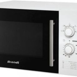 Brandt SM2602W Four à Micro Ondes Classique Pose Libre 26 L 900 W Blanc et Noir