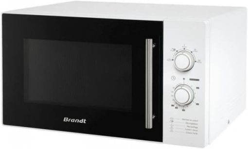 Brandt SM2602W Four à Micro Ondes Classique Pose Libre 26 L 900 W Blanc et Noir