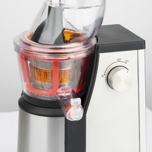H.Koenig GSX12 Vertical Juice Extractor Stainless Steel Black, Fruit and Vegetable Juice, BPA Free, 82 mm Wide Mouth, Soft Pressure, 1 Litre, 400 W - Image 21