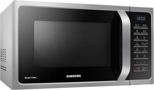 Samsung MC28H5015CS Micro-ondes Combiné, SmartOven, 900 W, Grill 1500 W, 28 L, 51,7 x 31 x 47,6 cm, Argent - Image 6