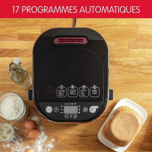 Moulinex OW210130 Machine à Pain 12 Programmes Plastique Blanc 31 x 29 x 29 cm - Image 4