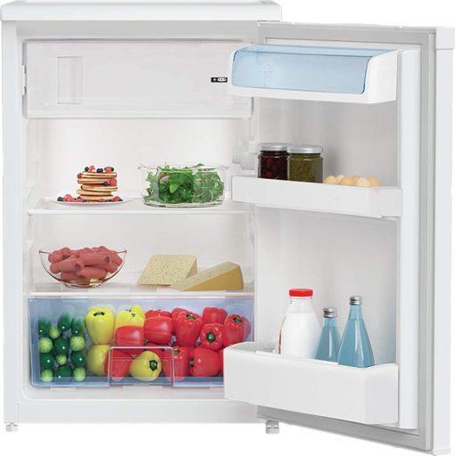Beko TSE1284N Réfrigérateur table top - Volume total 114L : 101L (Réfrigération) + 13L (Congélation), Compartiment congélation 4 étoiles, MinFrost, Charnière de porte réversible, blanc - Image 3
