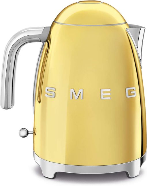 Smeg, Bouilloire électrique KLF03PGEU 1,7 L, Filtre Anticalcaire Lavable, Arrêt Automatique de Sécurité, Indicateur de Niveau d'Eau, Base Antidérapante, Range Cordon, Puissance 2400W, Vert d'Eau - Image 44