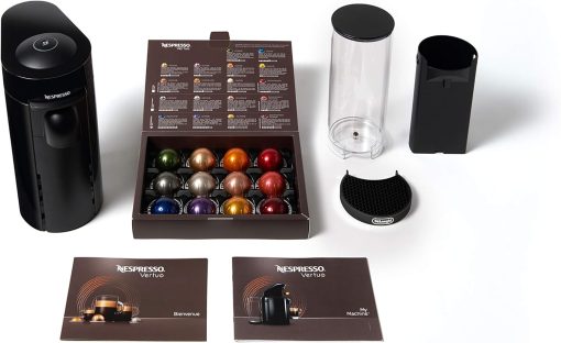 Nespresso Vertuo Plus Coffee and Espresso Maker By De'Longhi, Ink Black - Image 48