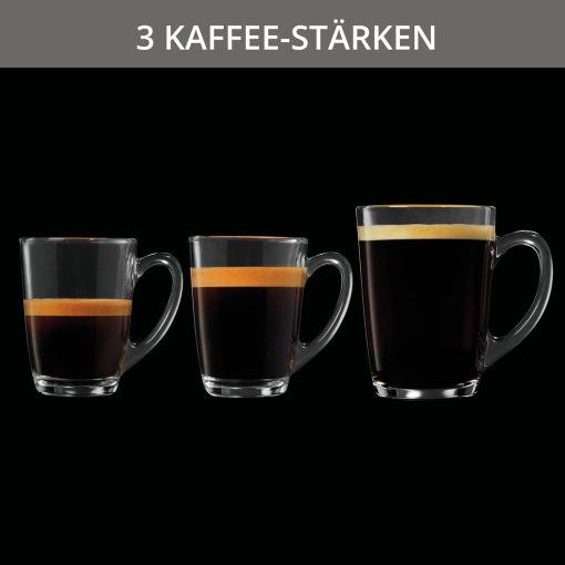 Krups EA8108 fully automatic coffee machine (automatic cleaning, 2 cup function, milk system with CappucinoPlus nozzle, 15 bar, coffee machine, espresso) black - Image 3